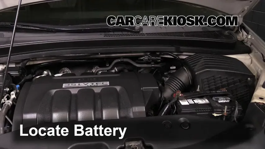 2006 Honda Odyssey Touring 3.5L V6 Battery Jumpstart